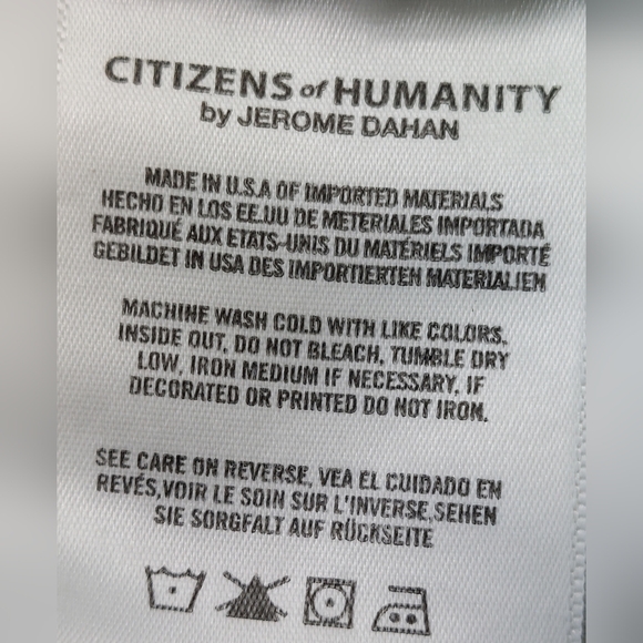 Citizens Of Humanity Jeans Womens Size 28 High Rise Denim Flare Drew Flounce - Picture 10 of 12